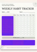 Add the Weekly Habit Tracker — the #1 predictor of finishing all 50 days. +$9.99